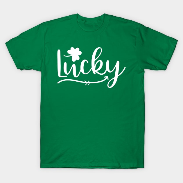 Lucky Shamrock T-Shirt by greenoriginals